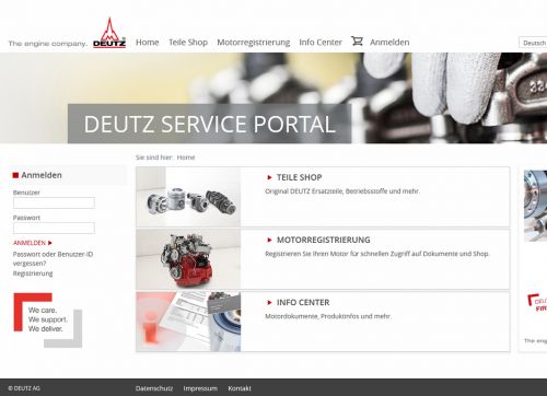 DEUTZ Serviceportal