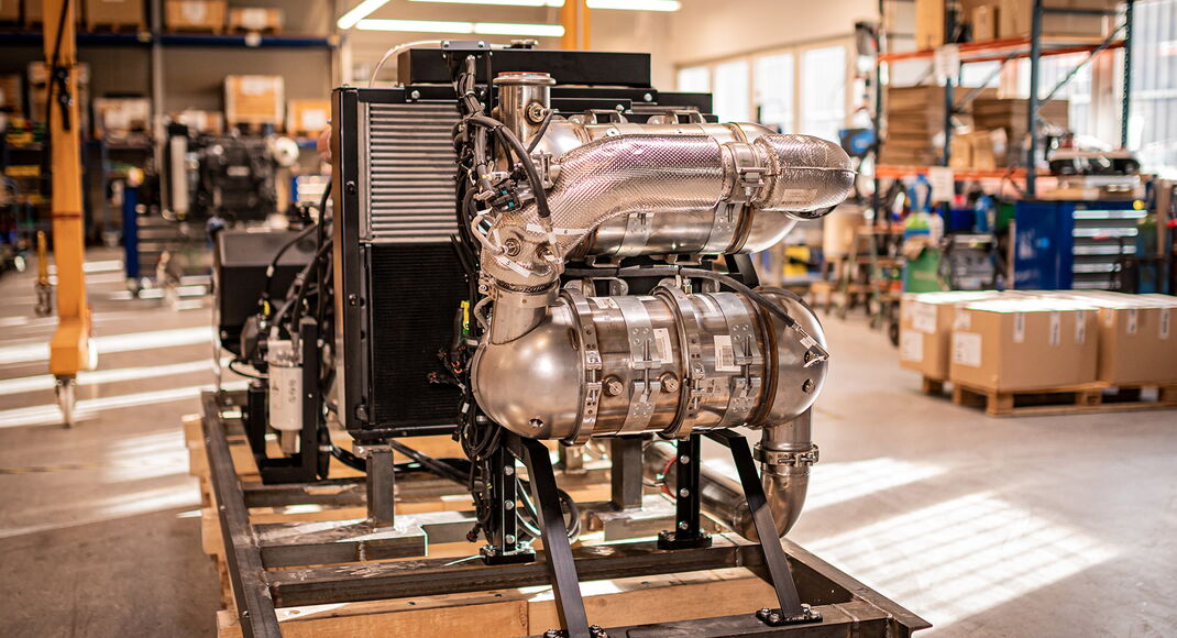 Dieselmotoren im Kolben-Seeger Lager